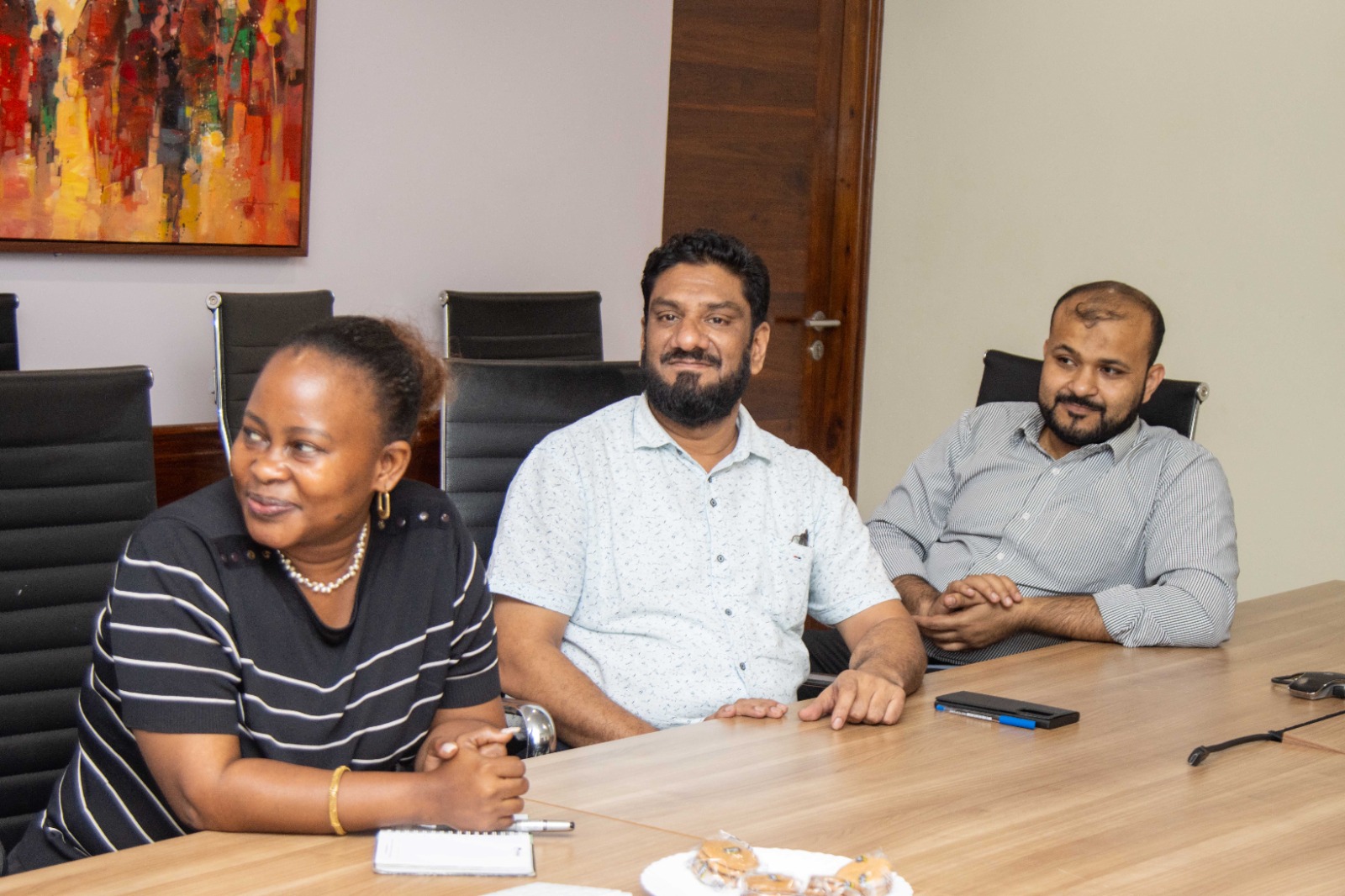 Lisa Jensen Foundation Meets with Aga Khan CEO and Key Sponsors