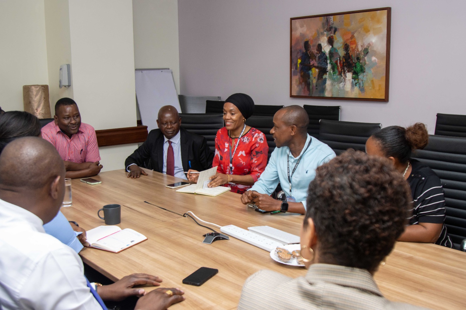 Lisa Jensen Foundation Meets with Aga Khan CEO and Key Sponsors