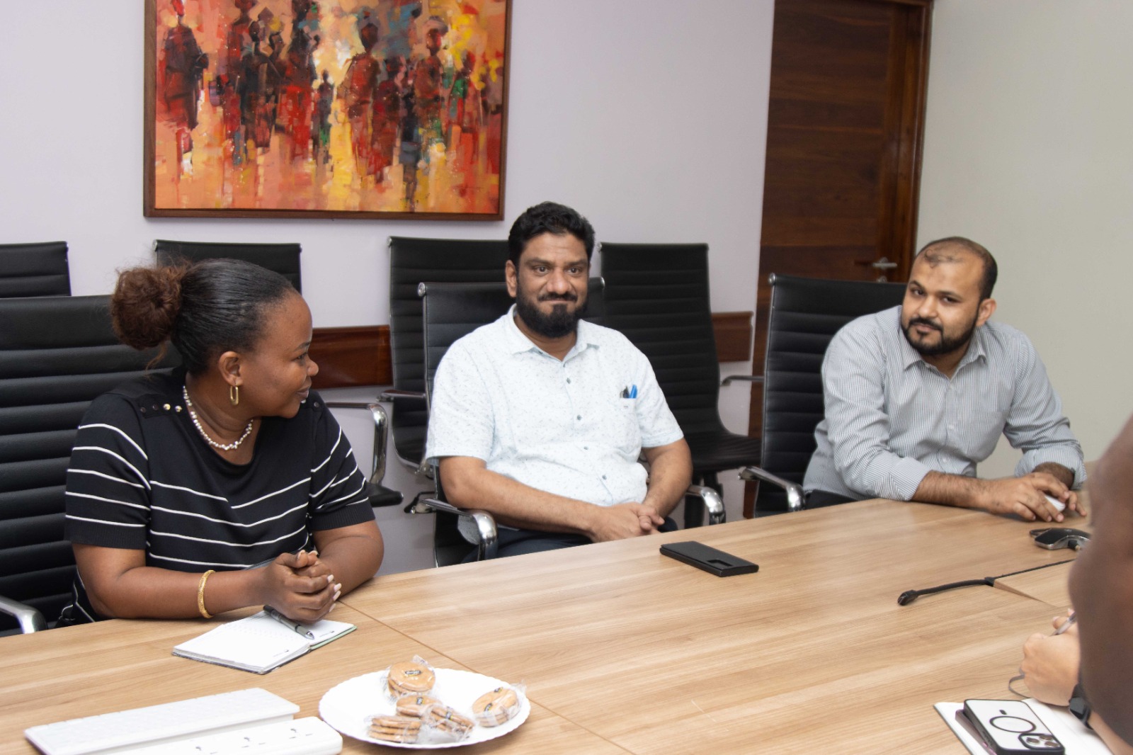 Lisa Jensen Foundation Meets with Aga Khan CEO and Key Sponsors